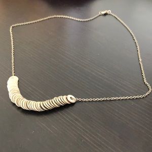 Brass Washer Necklace